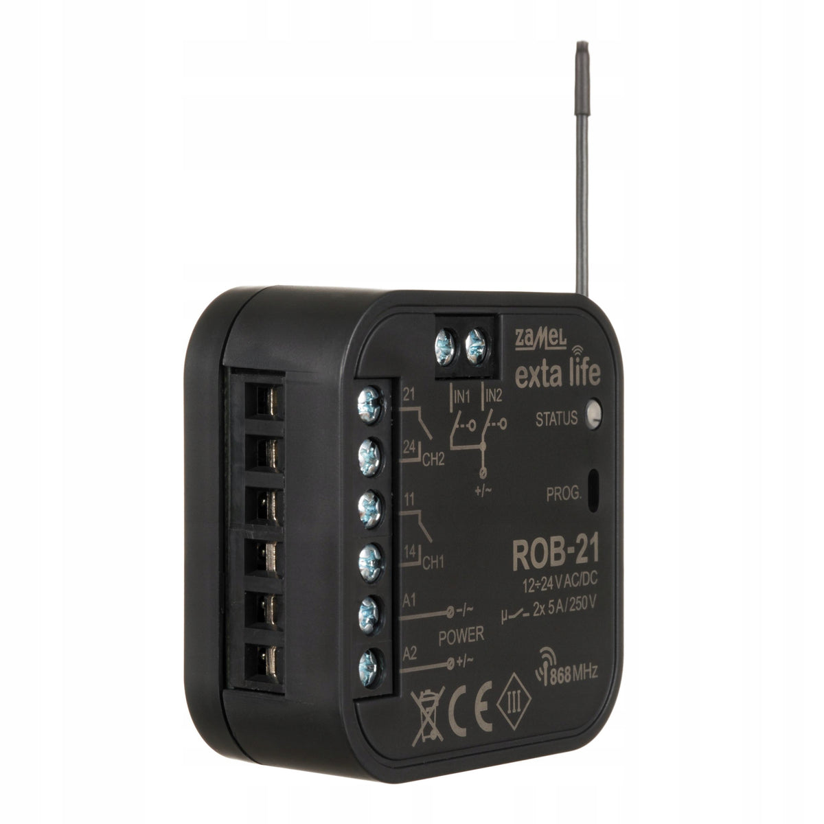 Gate receiver Zamel 2-channel Exta Life ROB-21 Manufacturer code ROB-21