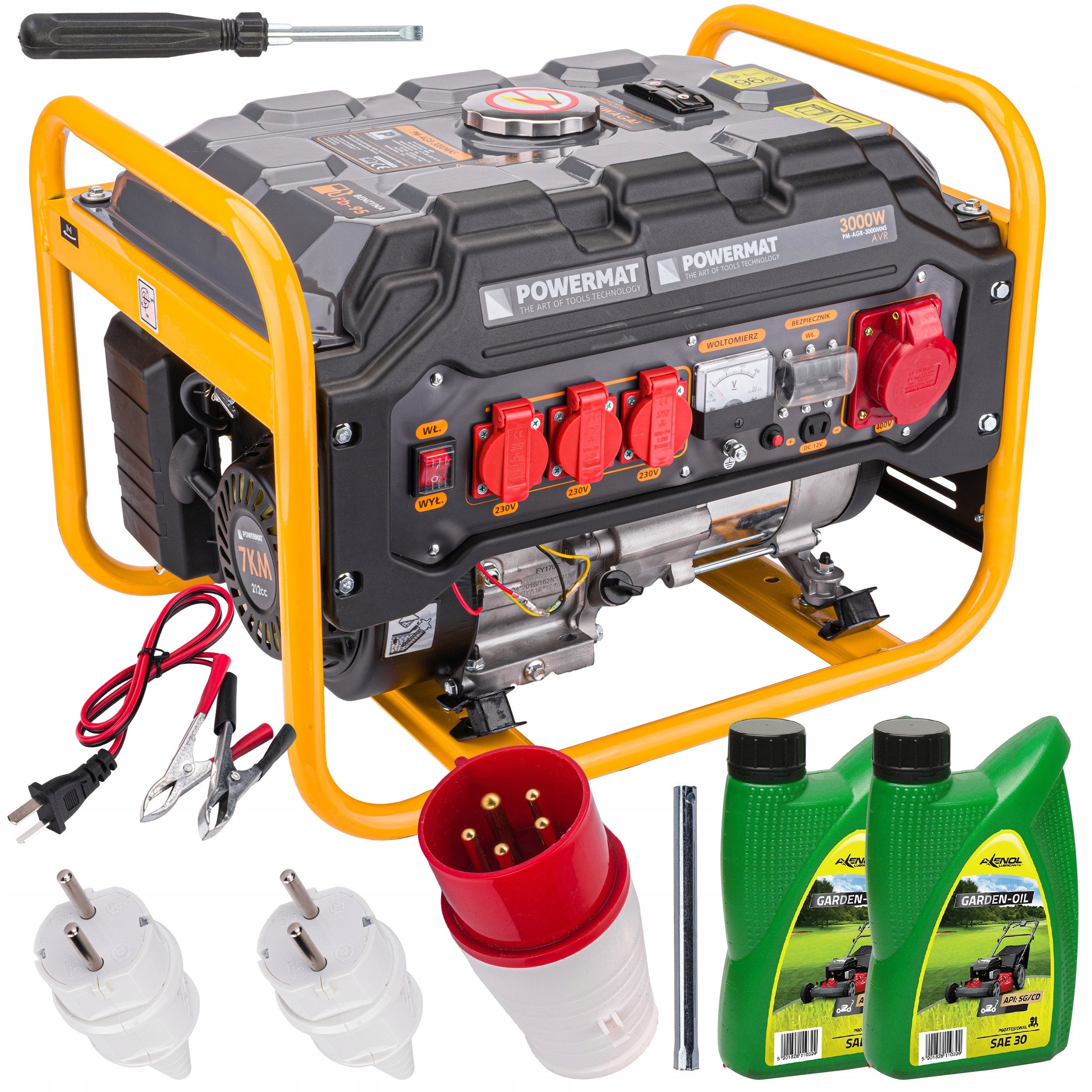 Generator 3000W 230V 12V 400V