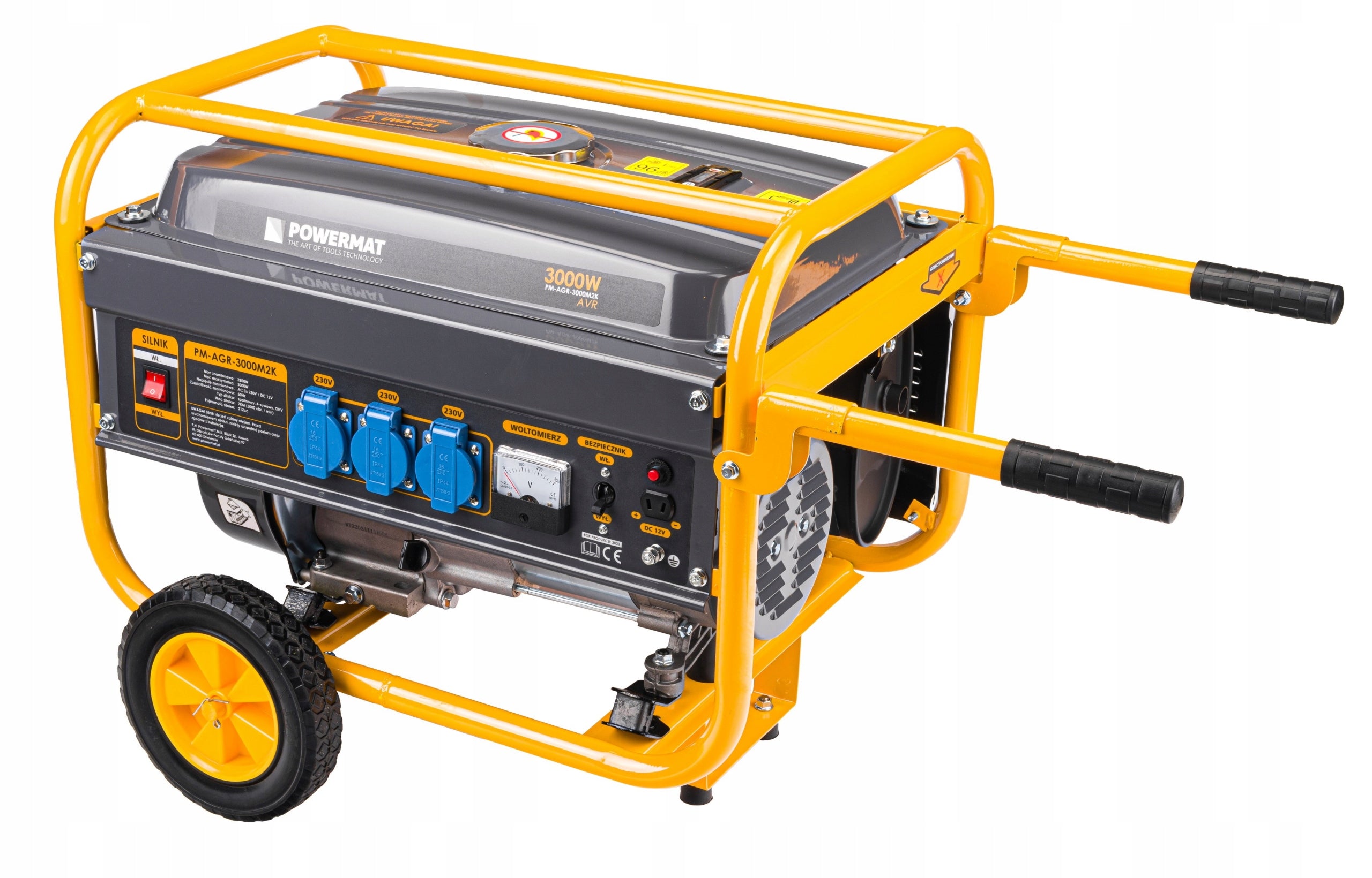 Generator 3000W 230V AVR Wheels Packaging status original