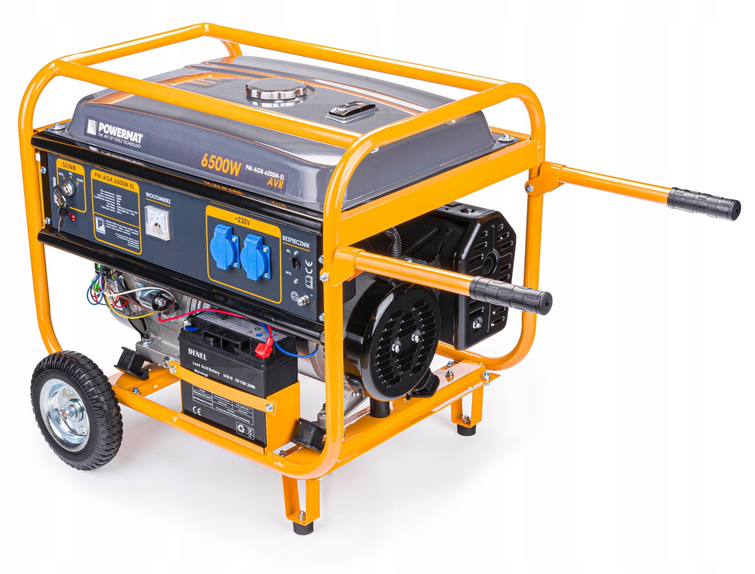 Generator 6500W 230V Start-up Packaging status original