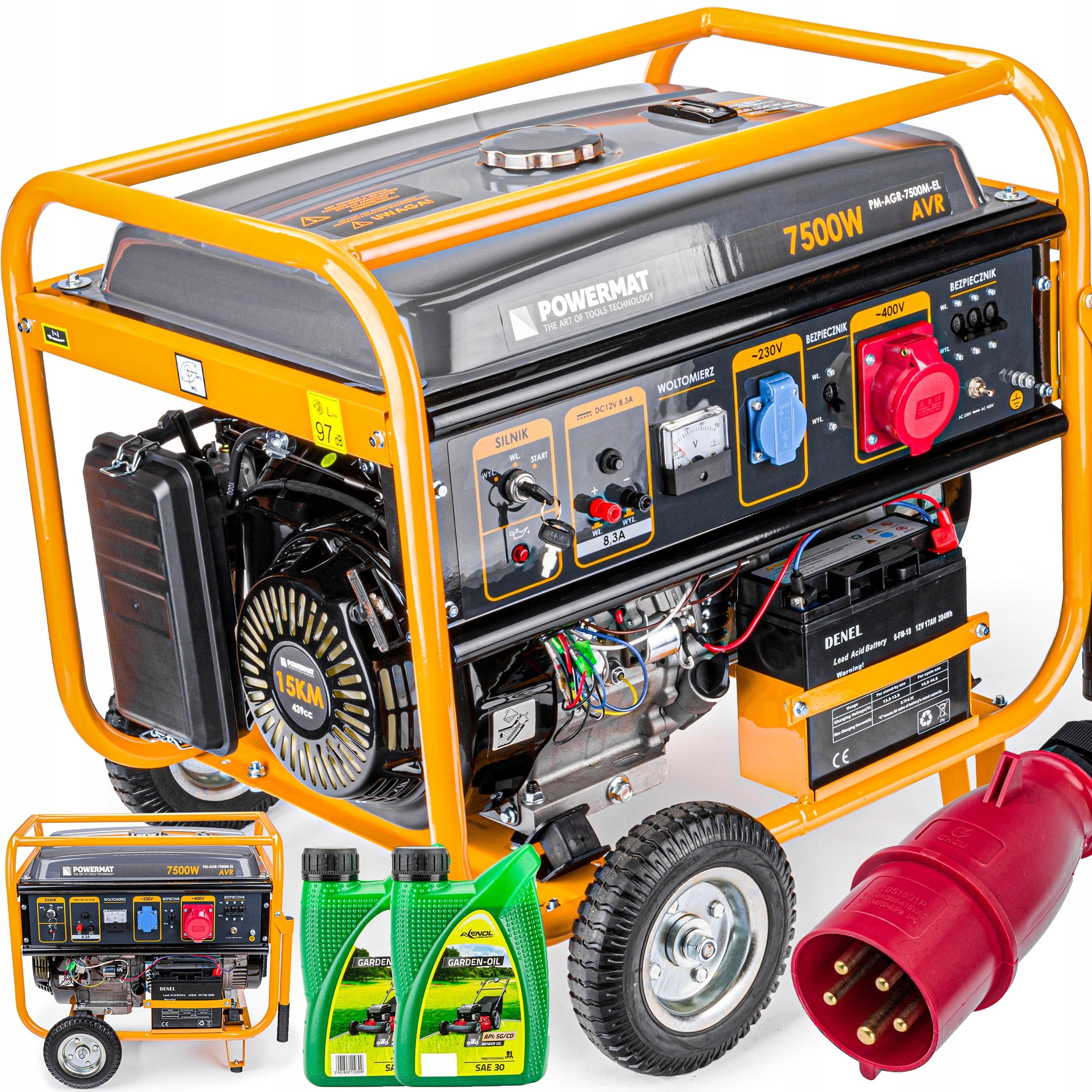 Generator 7500W 230V 400V AVR