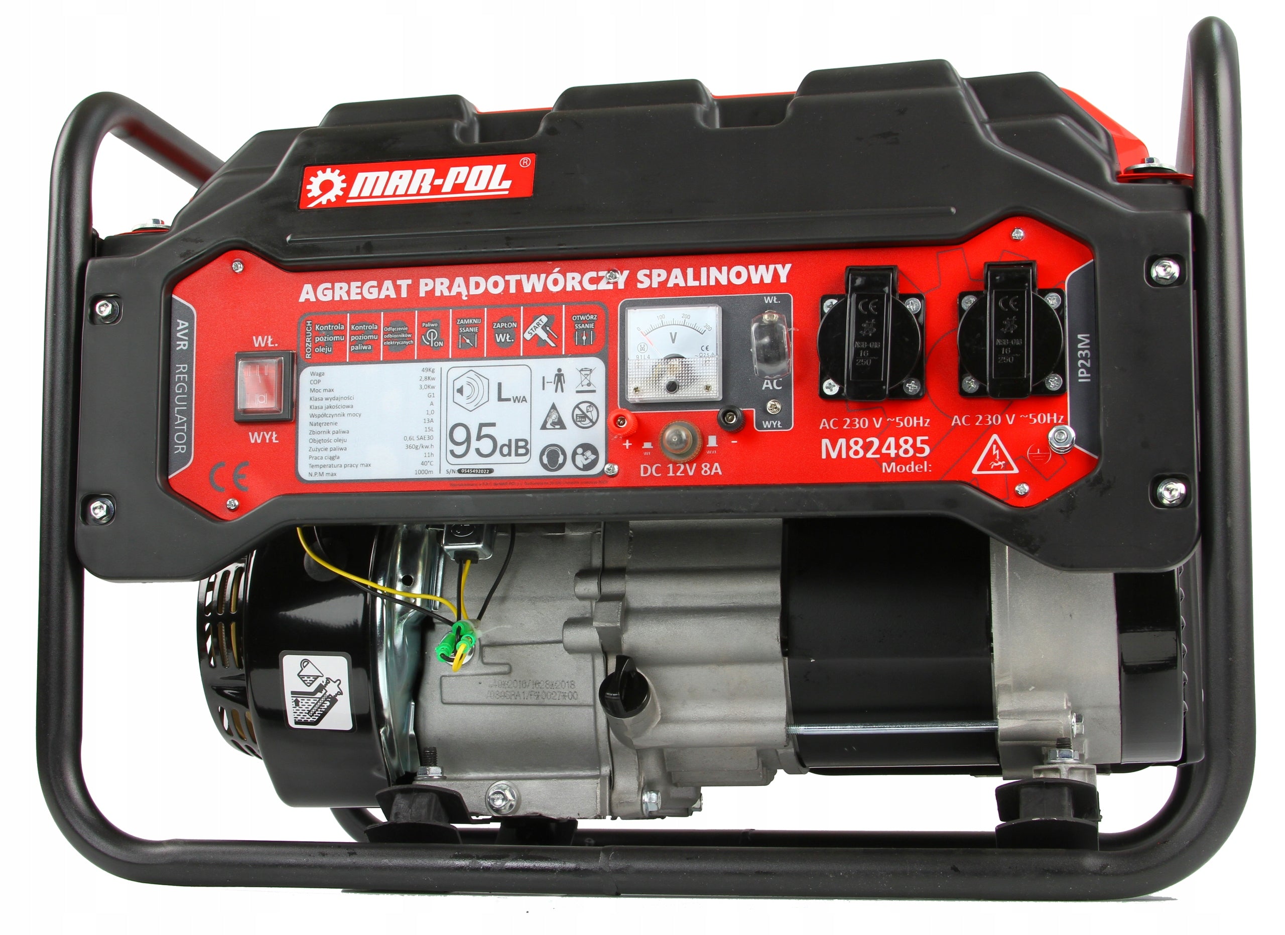 Generator GENERATOR large Tank Generator for Copper AVR + OIL Packaging status original