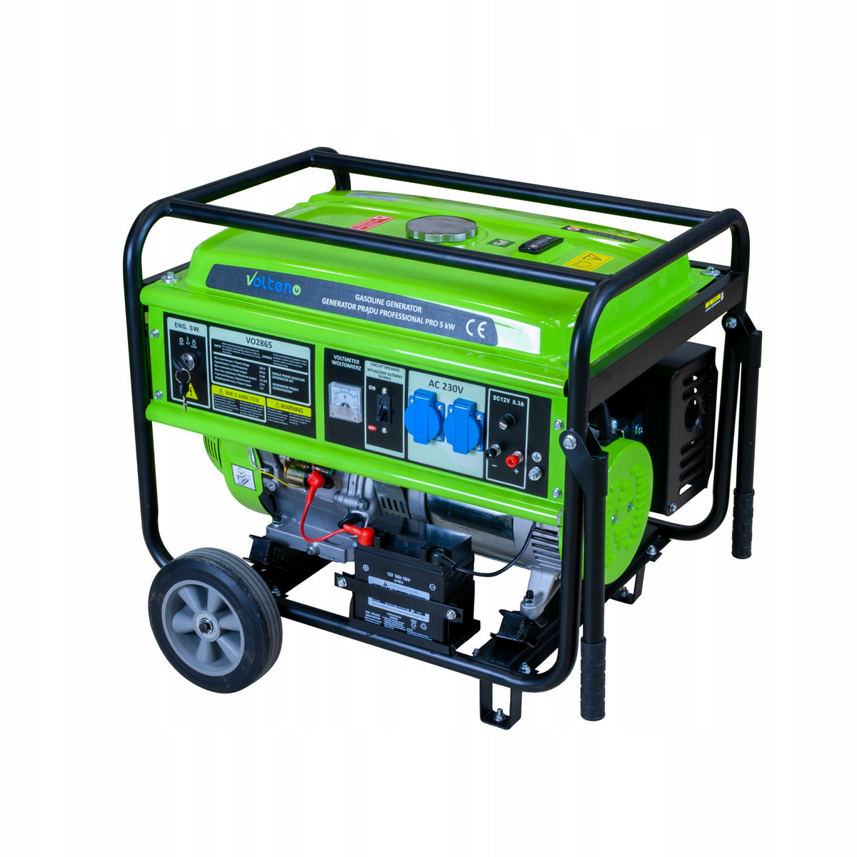 Generator currents POWERFUL on Honda components 5kW Brand Volteno