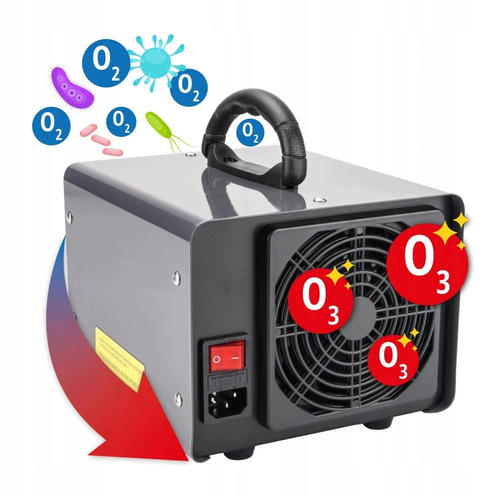 Generator ozonu Powermat PM-GOZ-60T 60000 mg/h mocny ozonator timer do auta Brand no brand