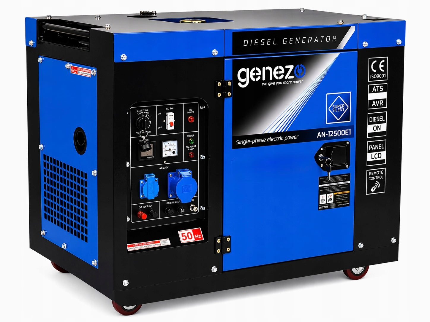 Generator set 1-F Genezo 9,5 KW AN-12500 E1