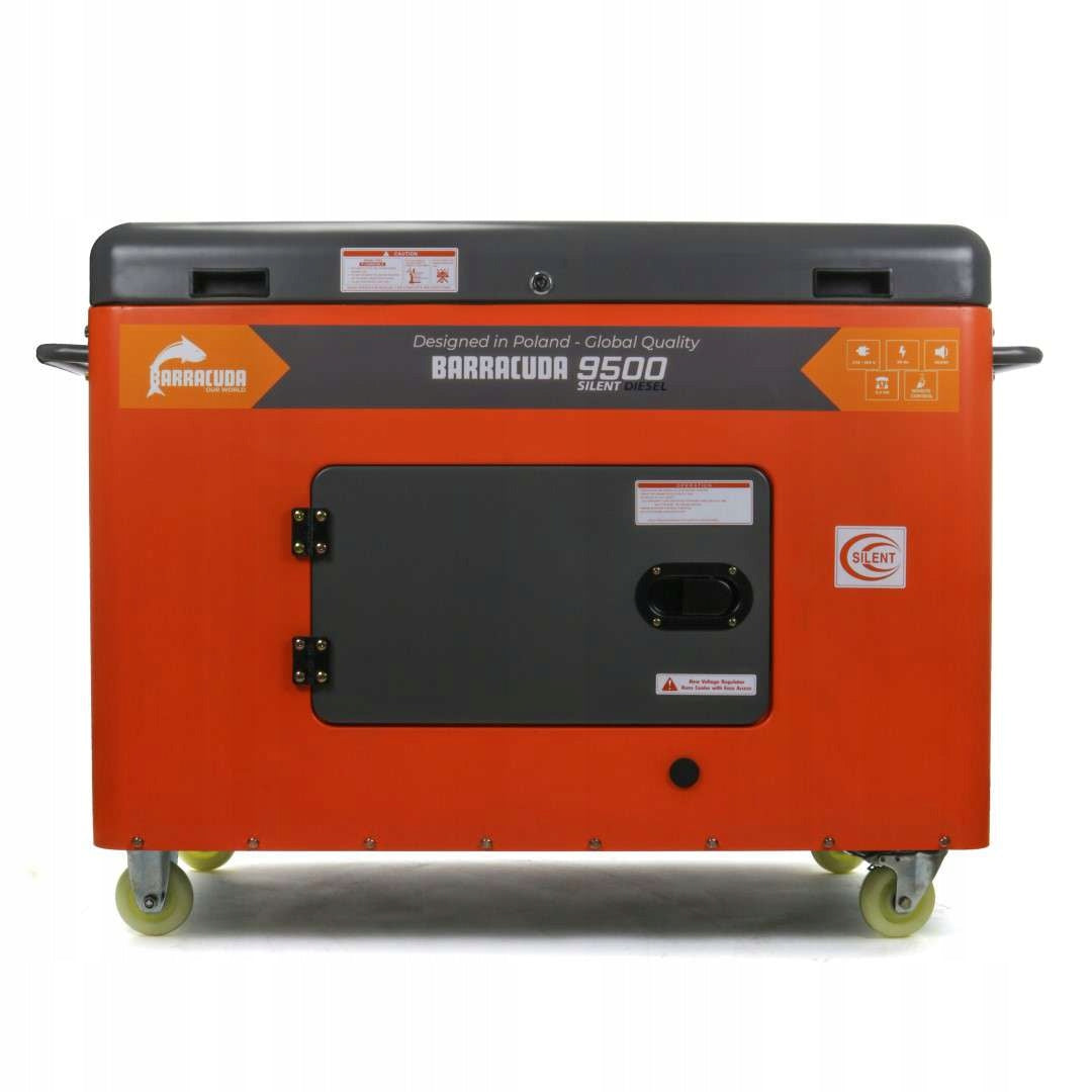 Generator set 12kVA 9,5kW 230V 400V BARRACUDA DIESEL 9500 SILENT+ATS Manufacturer code B9500S+ATS