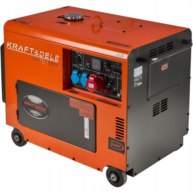 Generator set 230V/400V 7kW 16HP Diesel + ATS Generator Current 3Phases Manufacturer code KD121