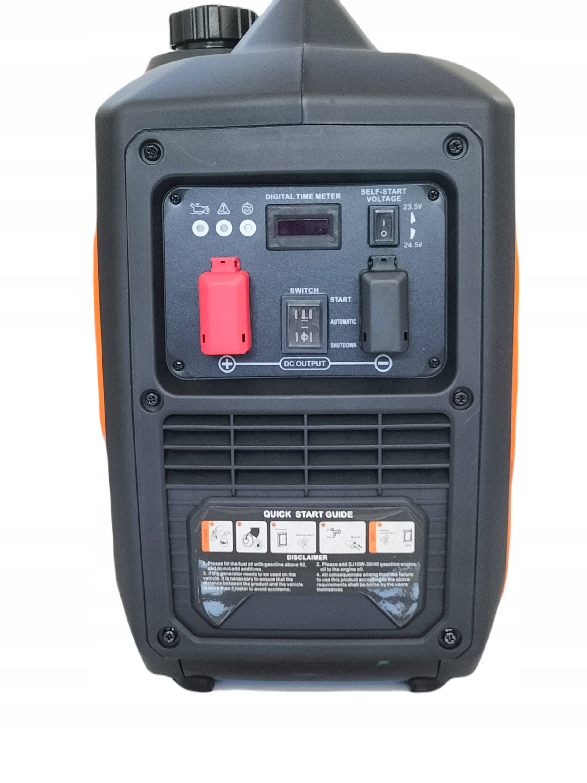 Generator set 24VDC 1800W petrol/LPG OffGrid portable Packaging status original