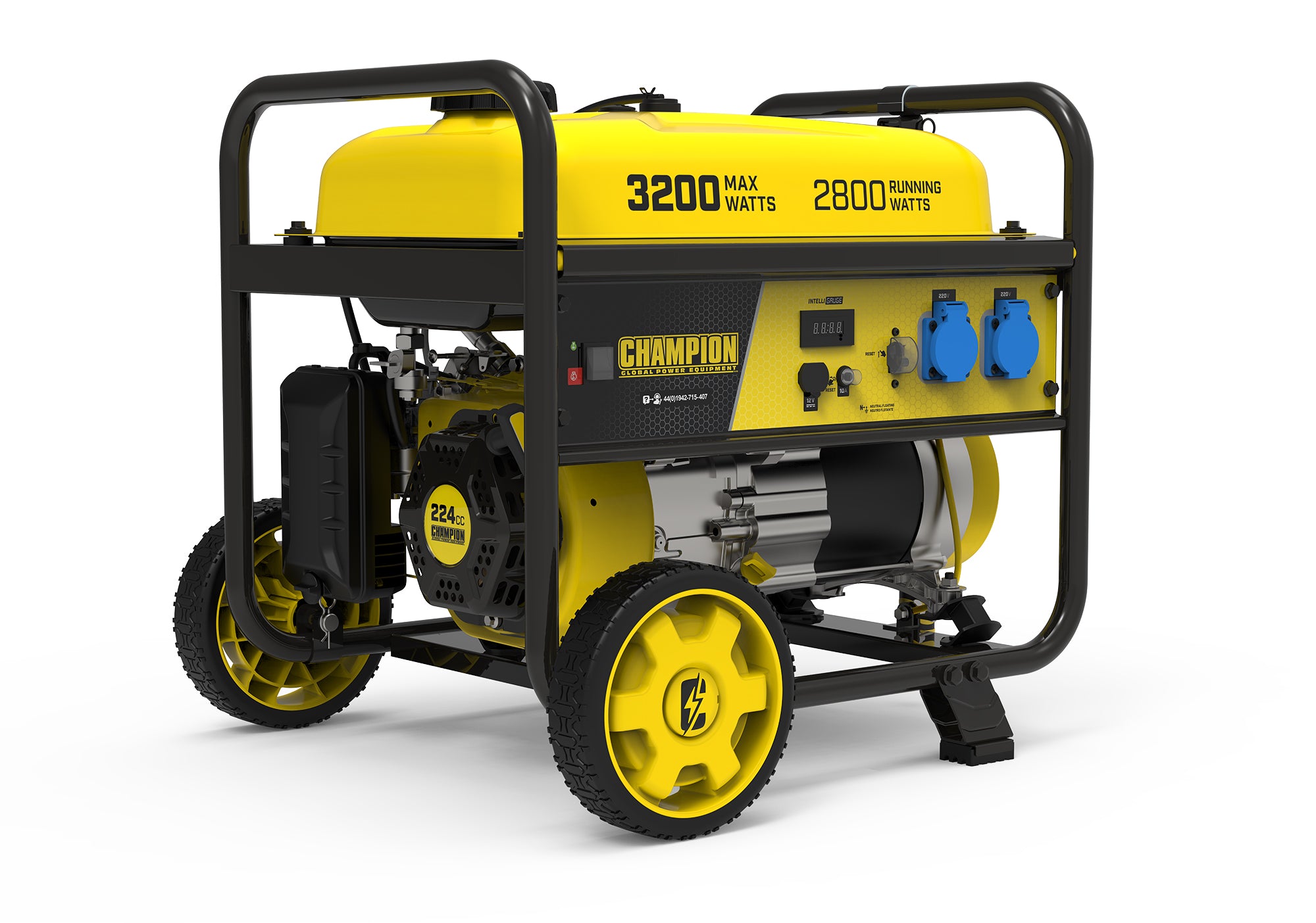 Generator set Champion 3200W single-phase AVR 18L 12h petrol Brand Champion