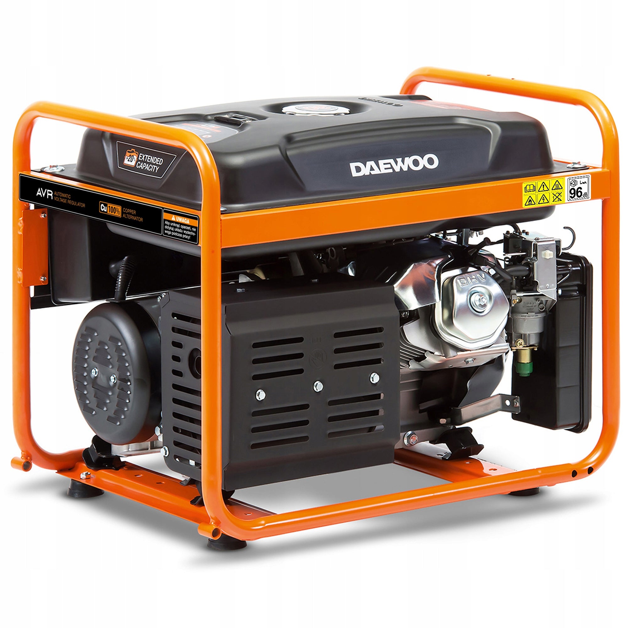 Generator set Daewoo GDA 6500 13.0 HP, 5500 W, 230V, AVR 2х230V+12V Manufacturer code GDA 6500