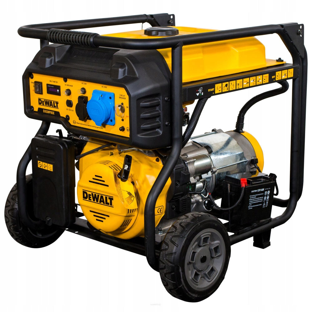 Generator set DeWalt DXGNP85E 8,5 kW generator 230 V with AVR Packaging status original
