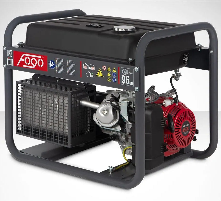 Generator set FOGO FH7001TRE 6,2kW 230V AVR +HONDA OIL +overview Manufacturer code 37009