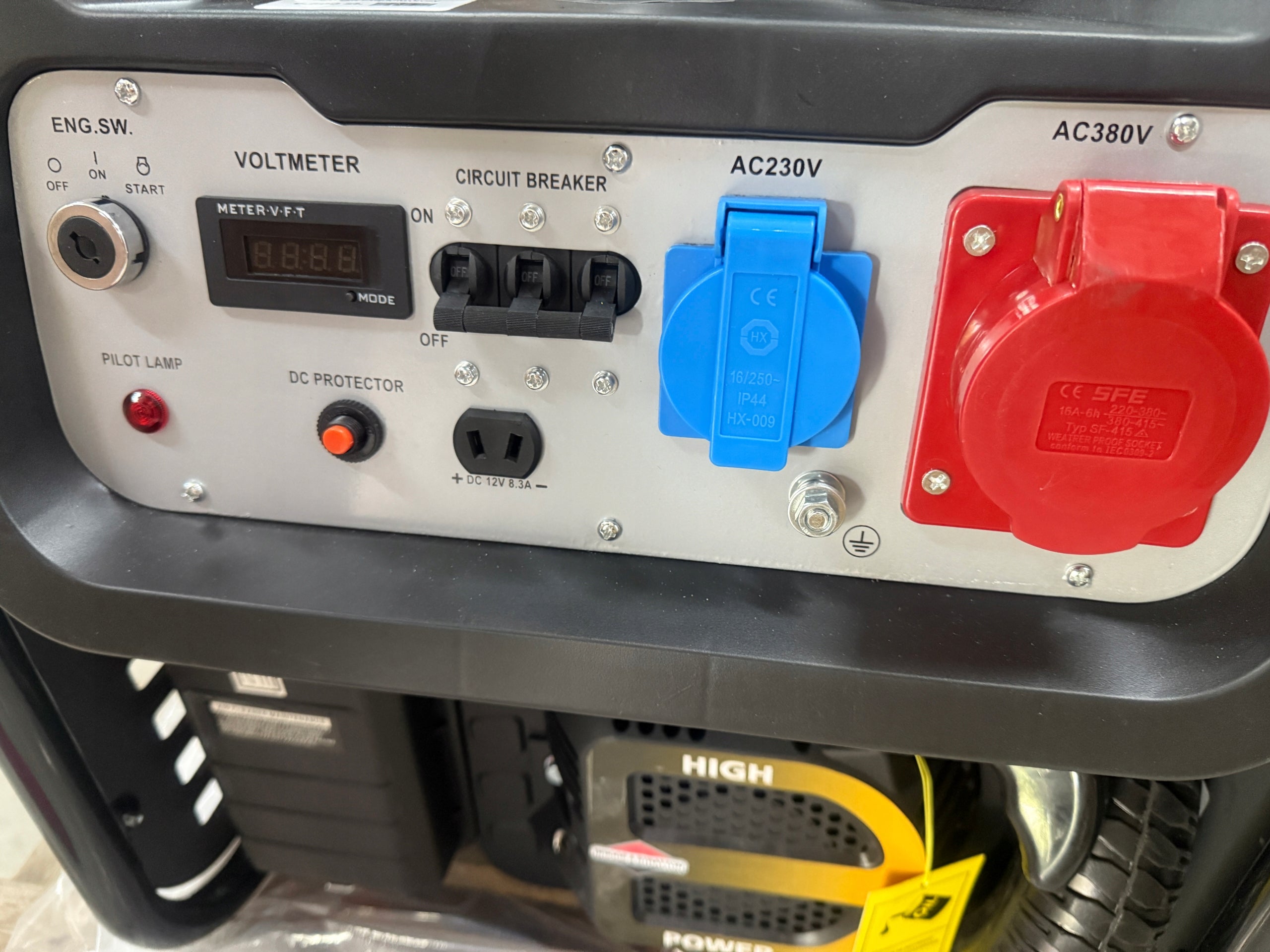 Generator set Gothweim PRO-LINE GH8540WI 7,1KW three-phase Manufacturer code GH8540WI