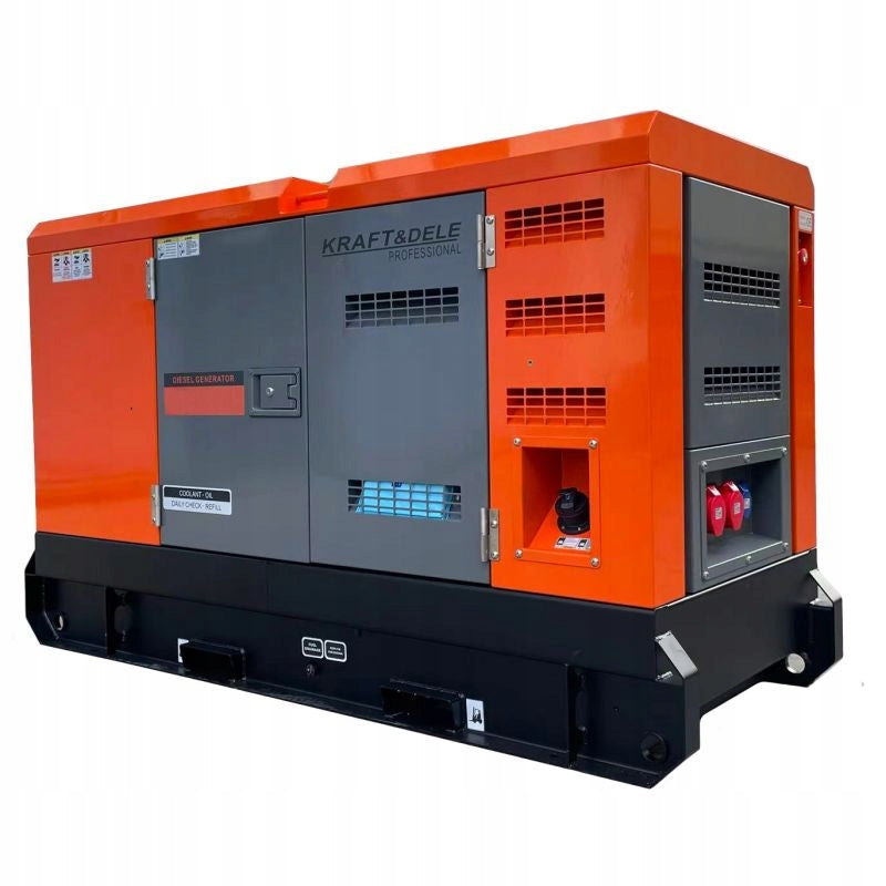 Generator set Kraft&Dele 66000 W three-phase. WARSAW at hand
