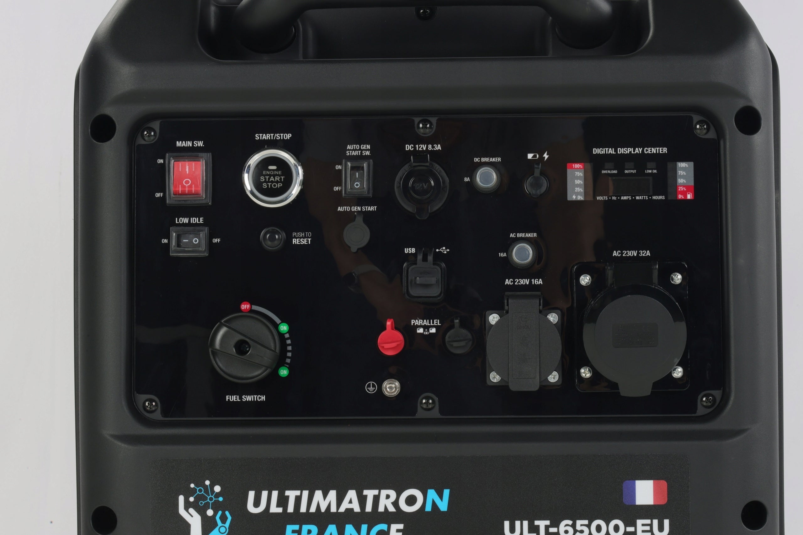 Generator set inverter generator 6,2kW AVR on wheels ULT-6500 Manufacturer code ULT-6500-EU