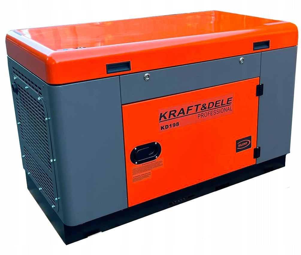 Generator set portable single-phase Kraft&Dele 15500 W diesel Manufacturer code KD198