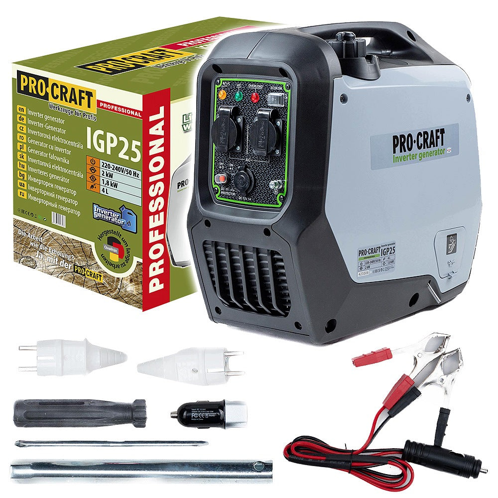 Generator set portable single-phase Procraft 2000 W petrol