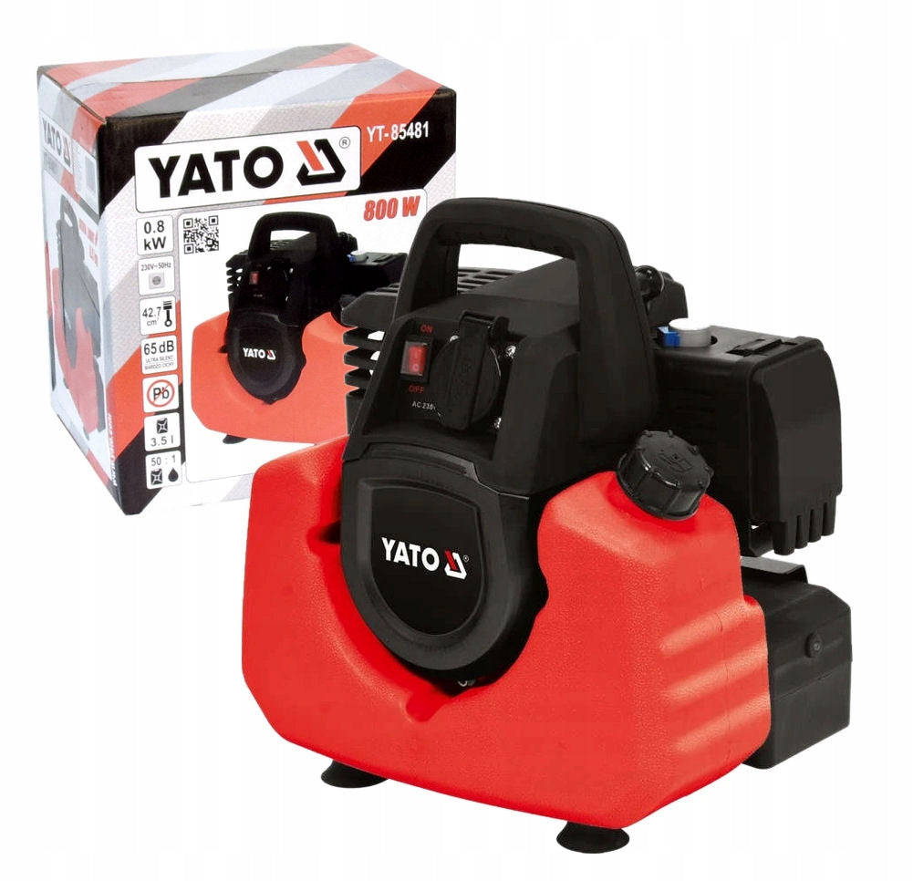 Generator set portable single-phase Yato 800 W petrol Manufacturer code YT-85481