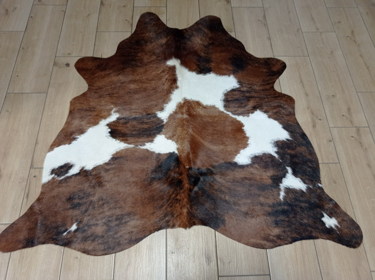 Genuine cow leather UNIKAT 125x135cm Poland Loft Boho Luxury Carpet Packaging status original