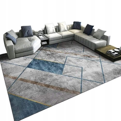 Geometric Carpet for Living Room Modern Designs Elegant Loft 160x220