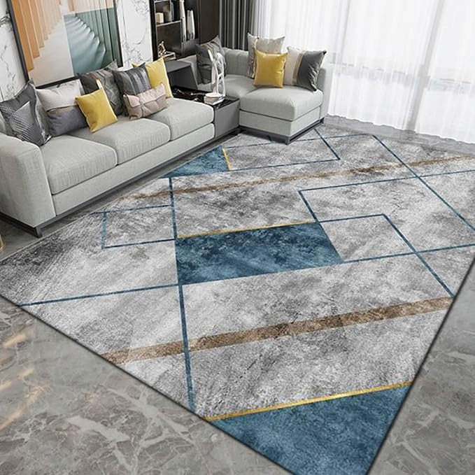 Geometric Carpet for Living Room Modern Designs Elegant Loft 180x250 Length 180 cm