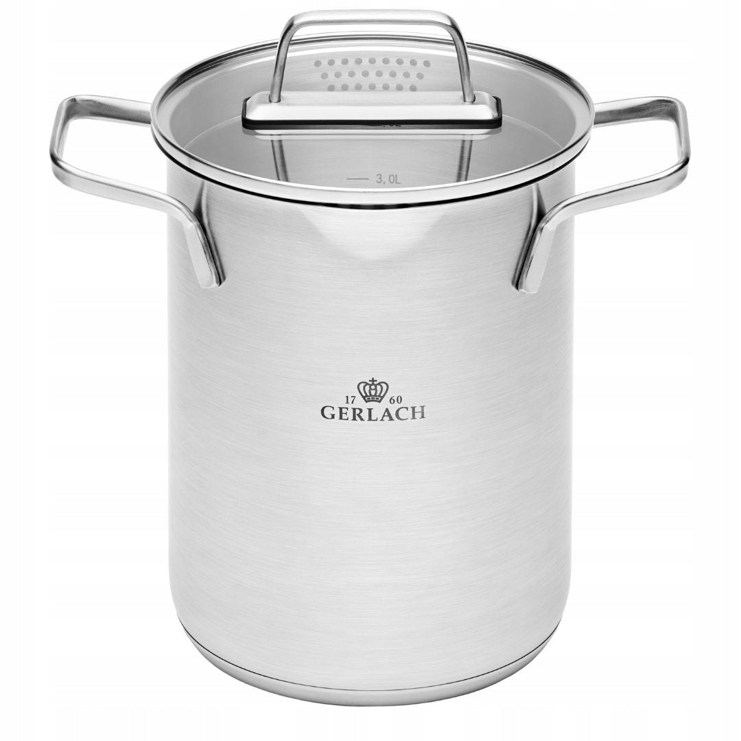Gerlach High pot with strainer 3in1 AMBIENTE