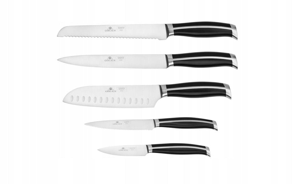 Gerlach Set of kitchen knives 5 pcs Loft