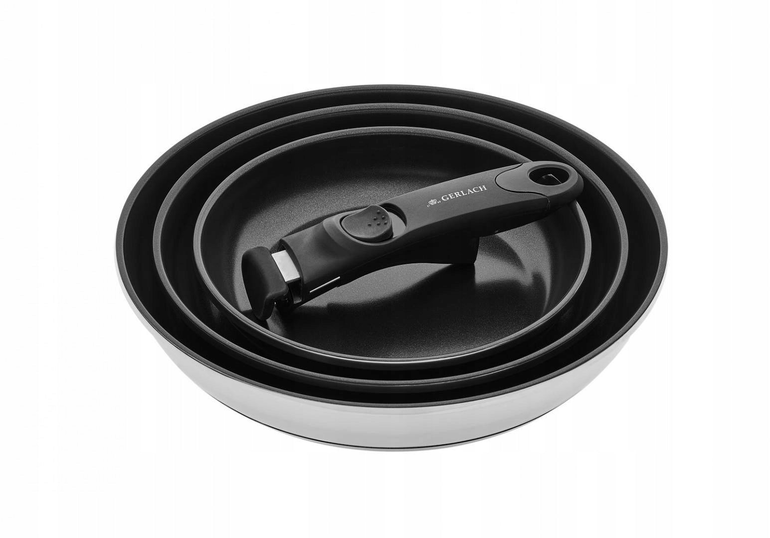 Gerlach Set of pans 20/24/28 cm SMART STEEL
