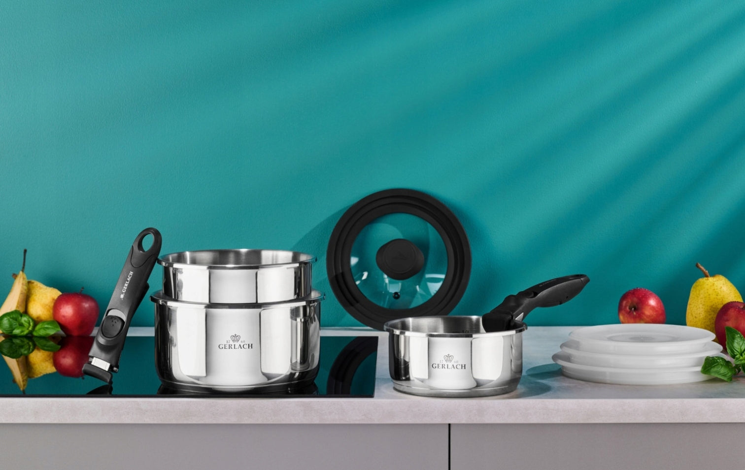 Gerlach Set of pots 4 el. SMART STEEL Manufacturer code Smart Steel Garnki 4 el
