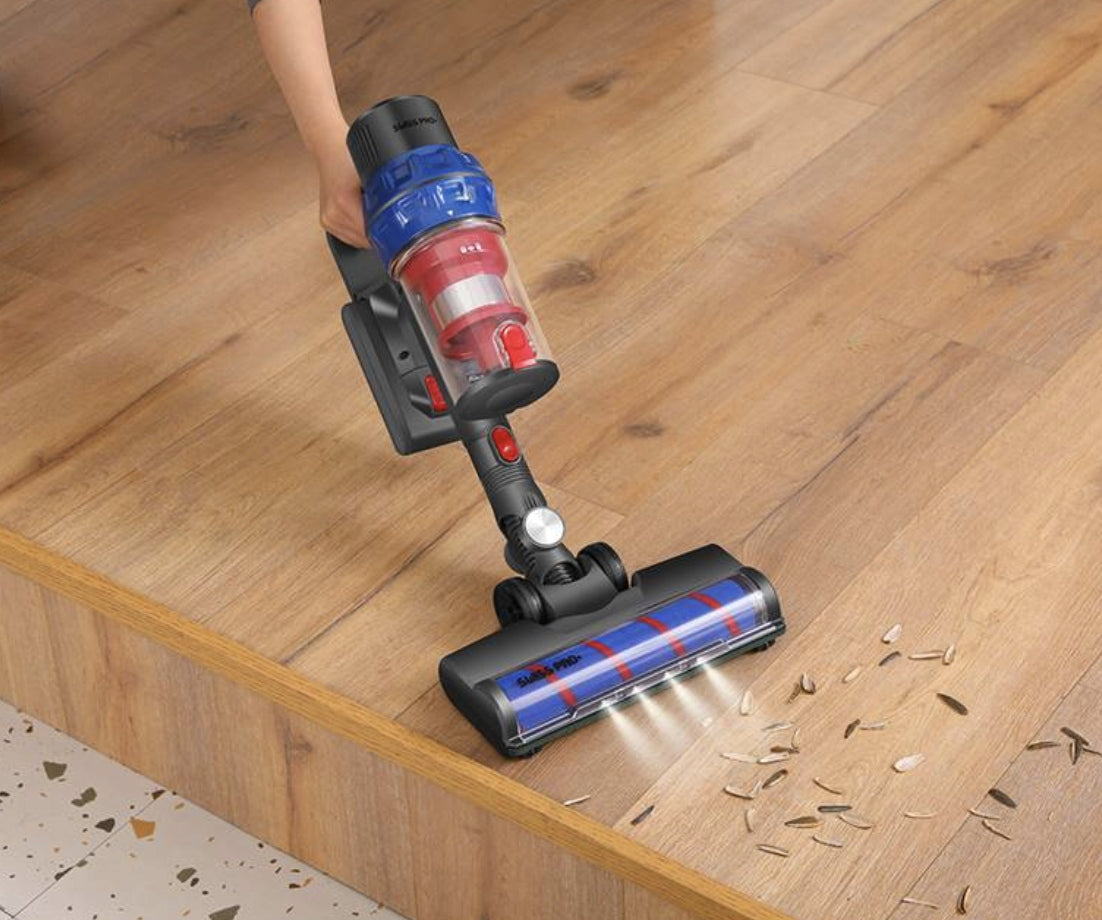 German Upright Vacuum Cleaner Wireless Swiss Pro+ 18 KPA, with LED 250W Dust container volume 0.8 l
