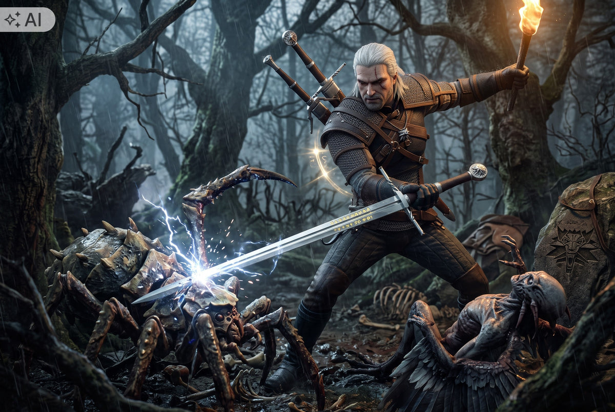Gerraltaa Sword Inspired The Witcherr with   ZS637 DECORATION Manufacturer code ZS637