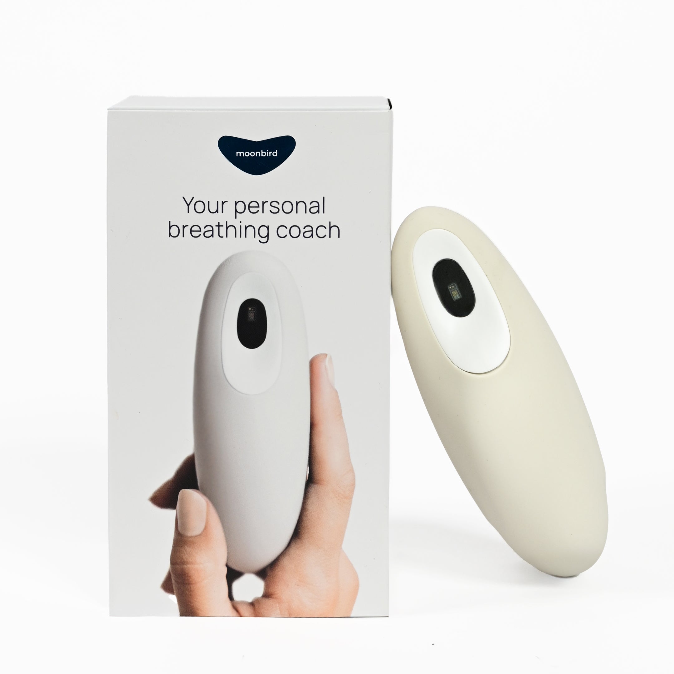 Get Rid of Stress Naturally – Moonbird Smart Breath Trainer Medical device no