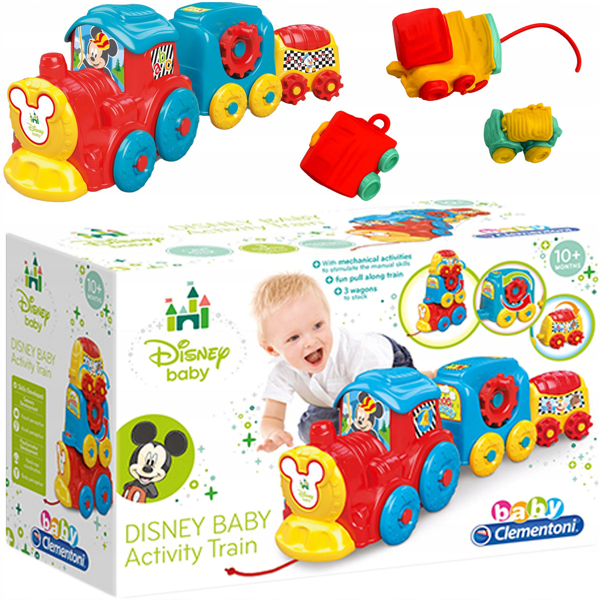 Gift For Boy For Year TOY Train Baby Disney EDUCATIONAL Toys Packaging status original