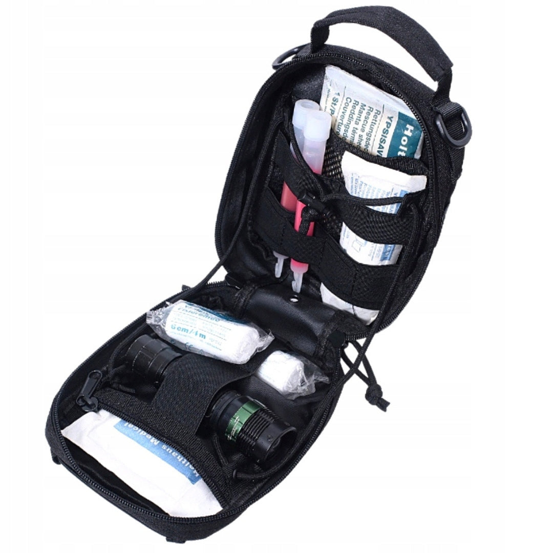 Gift Set Ready Backpack 35L First Aid Kit Large Set Survival 32 el Tools pen fire striker measure blade bottle opener saw fish scraper other