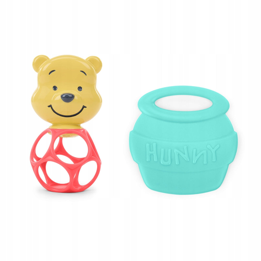 Gift Set: Winnie the Pooh Oball Rattle and Teether Bright Starts