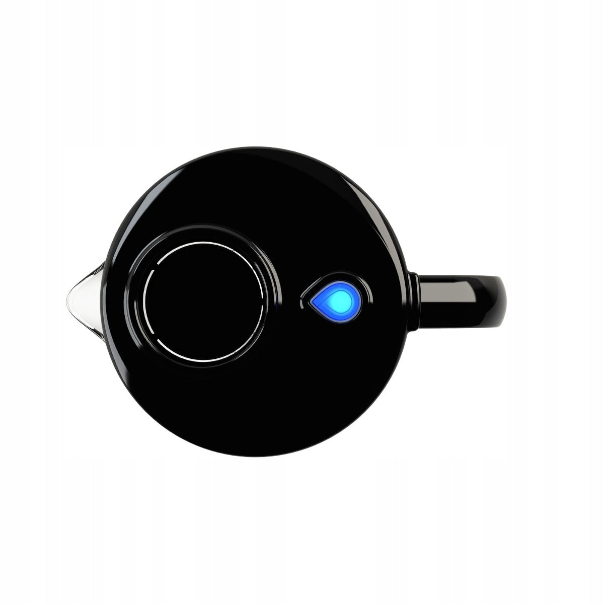 Glass Filter Jug Dafi PRISMA LED 2,5L Black with 1 x Unimax Cartridge Dominant color black
