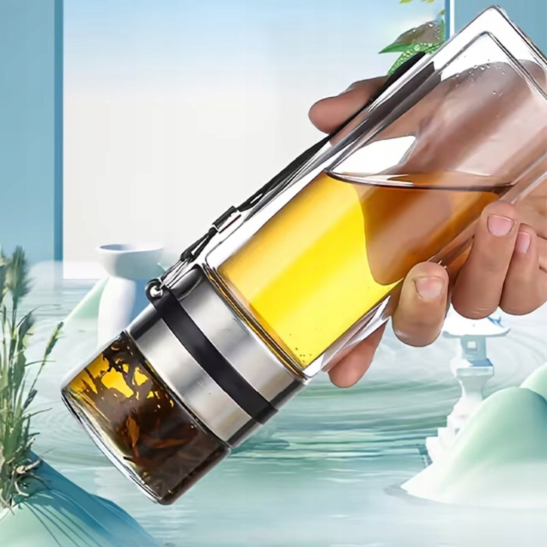 Glass Tea Bottle with Filter Infuser Thermal Mug Portable Manufacturer code 5901968653664
