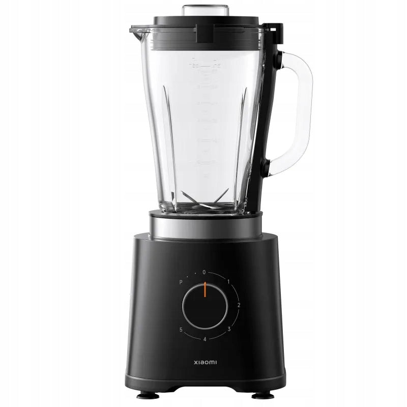 Glass cup blender Xiaomi 1.75L 600W black 6 blades 5 speeds Brand Xiaomi