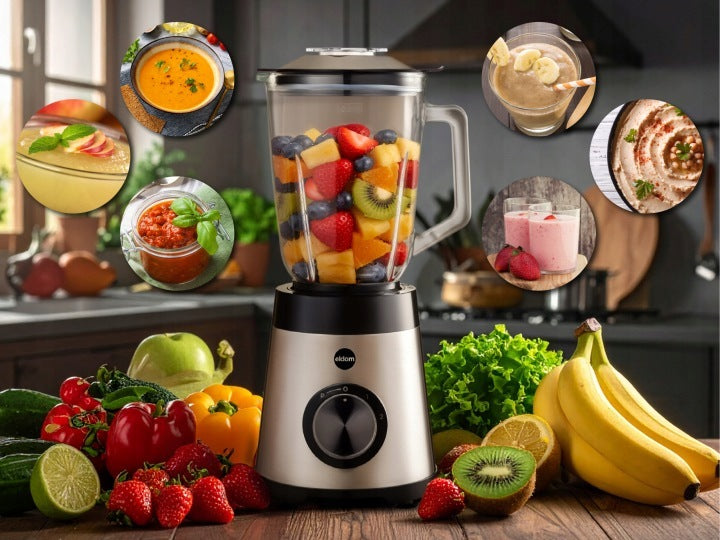 Glass cup blender for smoothie cocktails 2L 1000W plus water bottle MIXER Manufacturer code BK7S