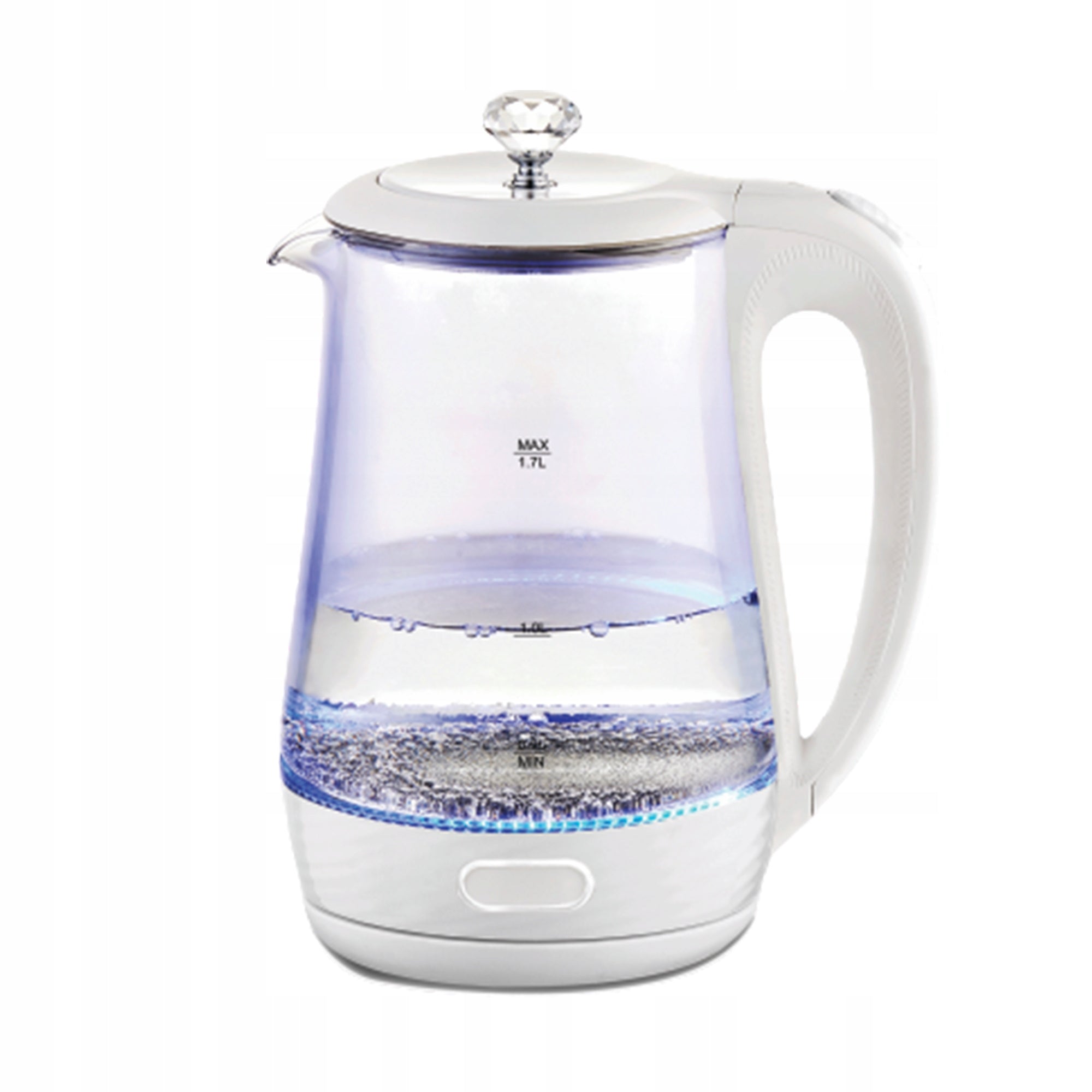 Glass electric kettle WHITE 1,7l 2200W | Maestro MR-052-WHITE