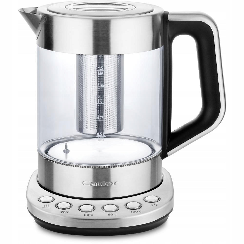 Glass electric kettle with infuser Catler KE 510 2200W 1,5l panel EAN (GTIN) 8590669354559