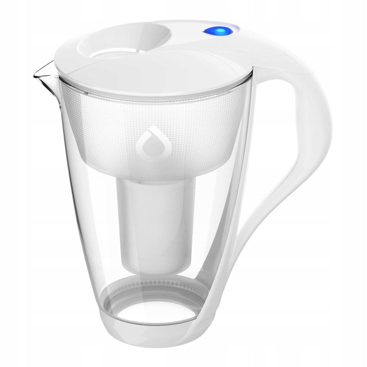 Glass filter jug Dafi Crystal 2l with LED counter + 6x Cartridge Brand Dafi
