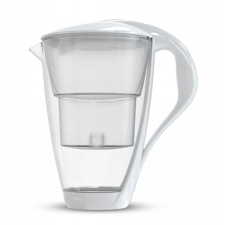Glass filter jug Dafi Crystal LED + 1 filter UNIMAX WHITE Brand Dafi