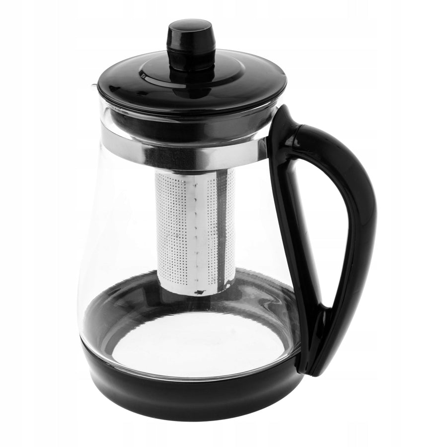 Glass jug with infuser 2,2 l for tea herbs coffee ODELO Packaging status original