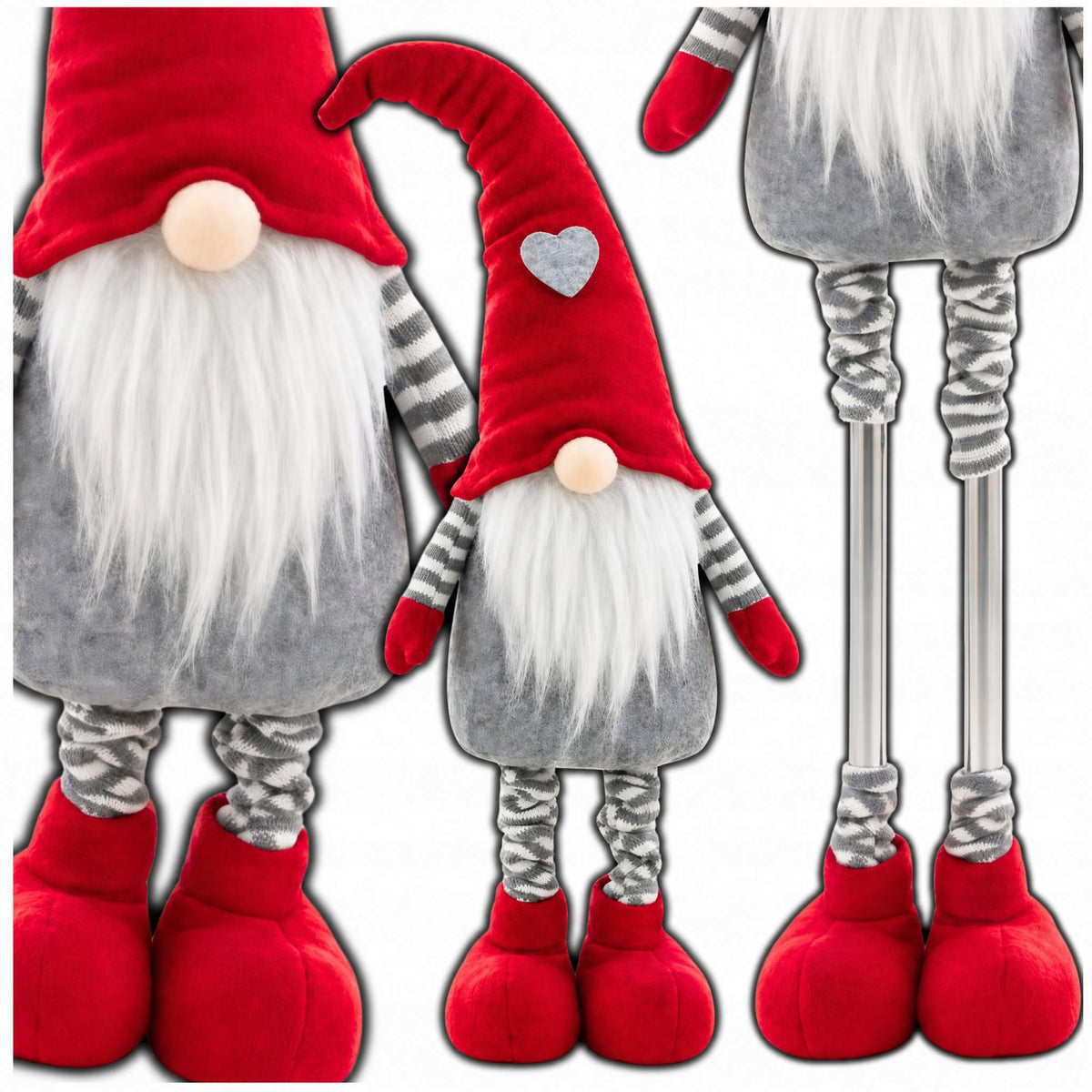 Gnome Christmas Gnome Telescopic Large Gnome High Adjustable XL