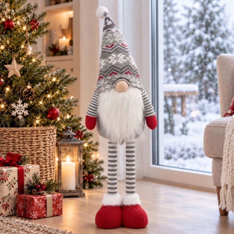 Gnome Christmas Gnome Telescopic Large Gnome High Adjustable up to 70cm Brand Verk Group