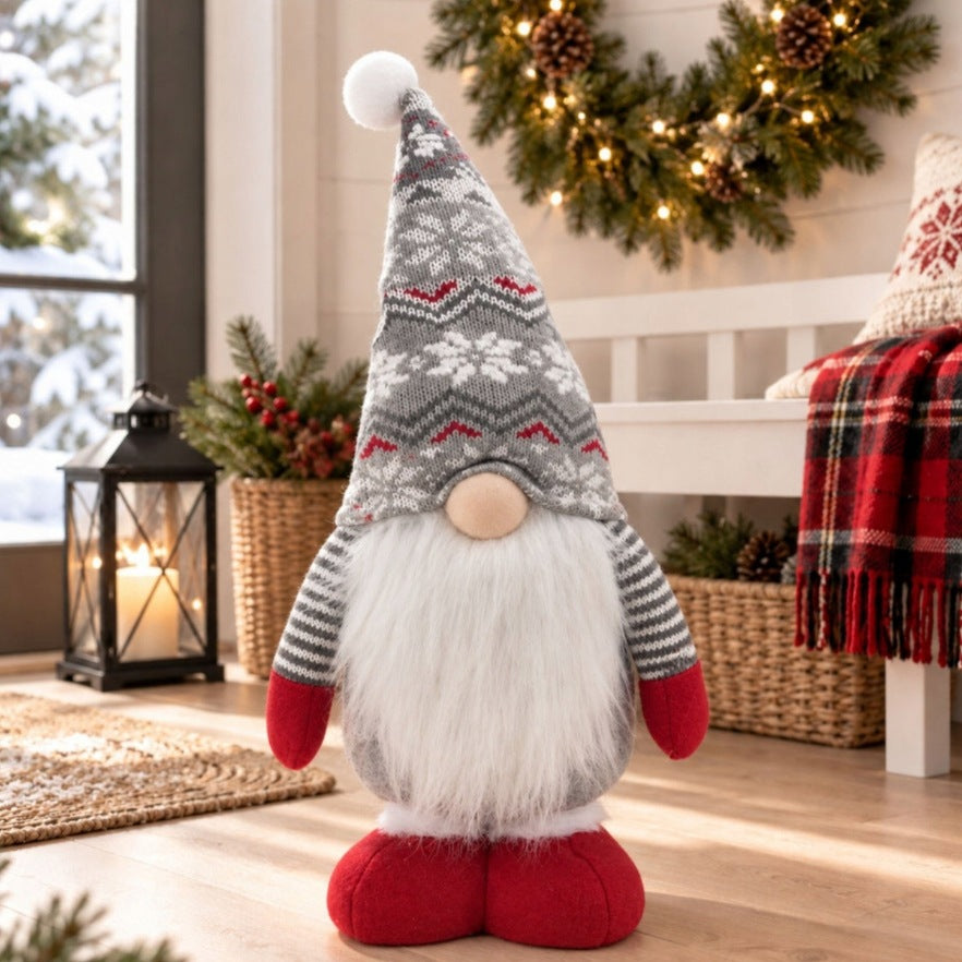Gnome Christmas Gnome Telescopic Large Gnome High Adjustable up to 70cm Product height 50 cm