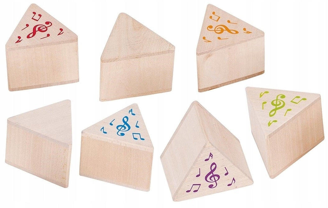 Goki Memory Puzzle Game Memory Wooden Sound Memo for Kids 3+ Color multicolor