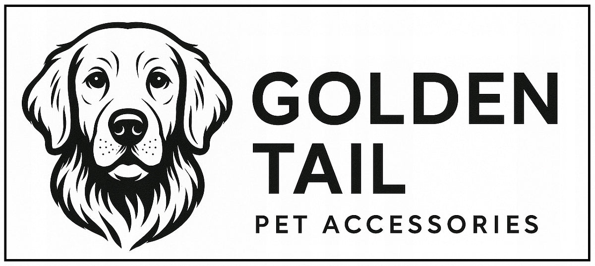 GoldenTail Dog Leash 3m Retractable Adjustable Orange Black Strong Packaging status original