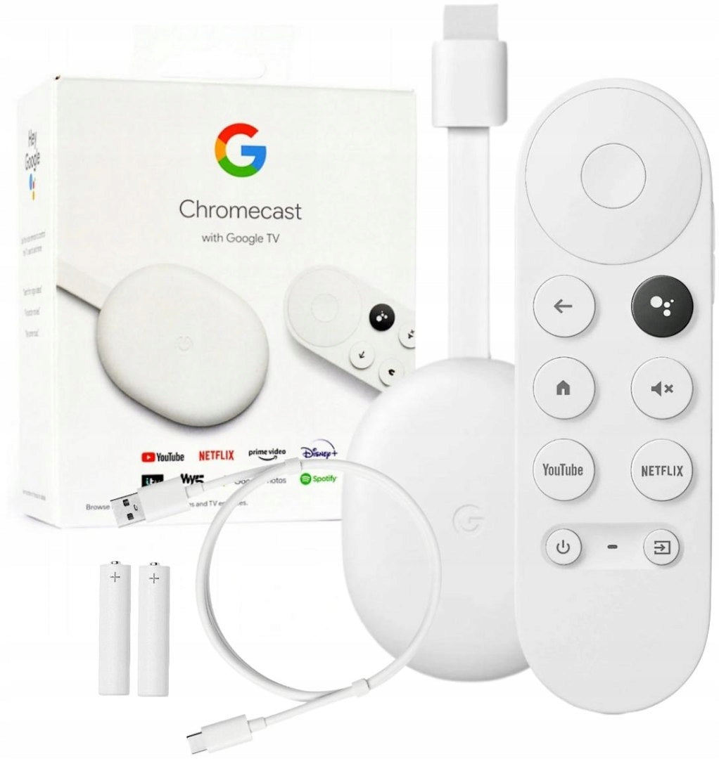 Google Chromecast 4.0 4K 8 GB media player